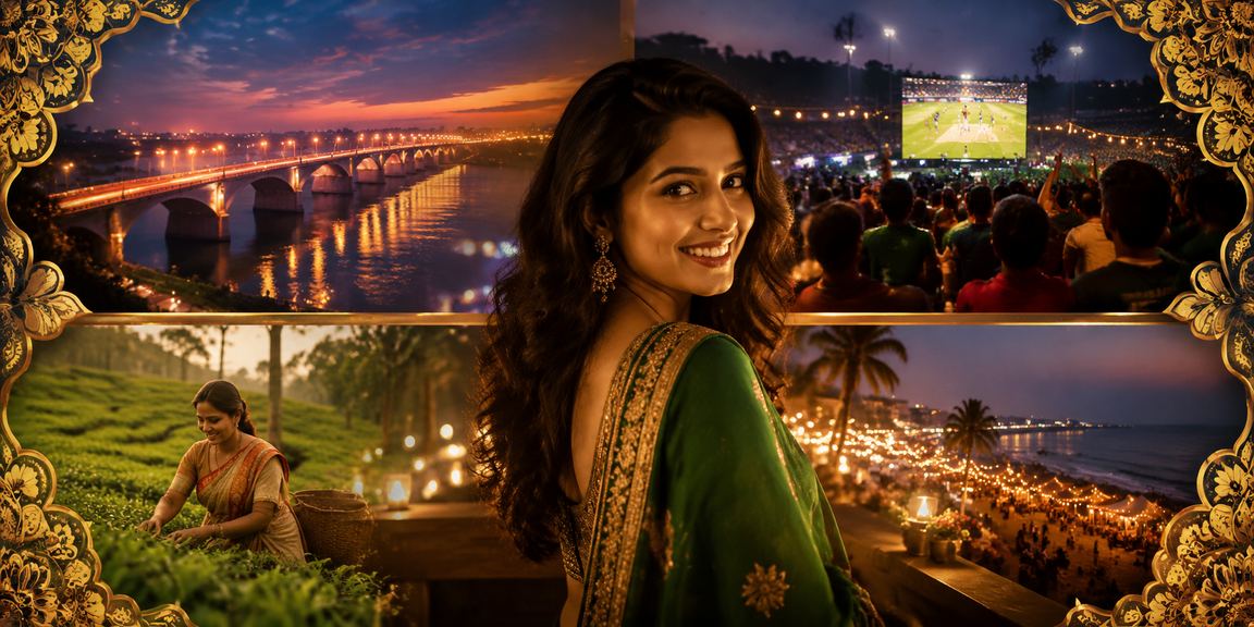 ময়মনসিংহ ক্রিকেট বেটিং চায়ের বাগানের পাশে